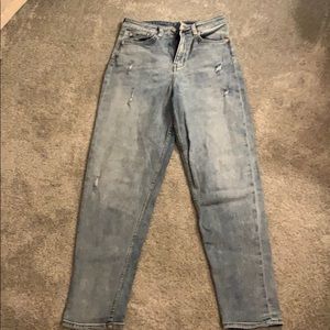 H&M Mom Fit High Rise Jeans